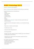 WJEC Criminology Unit 2 &lpar;AC2&period;1-AC2&period;4&rpar; Complete Revision Notes - AC1&period;1&comma; AC1&period;2&comma; AC3&period;1&comma; AC3&period;2