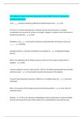 GA Adjuster Exam Review Questions with 100&percnt; Correct Answers &vert; Verified Solutions