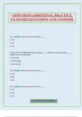 C839V5&sol;D334 ADDITIONAL PRACTICE&period; EXAM 2025 QUESTIONS AND ANSWERS