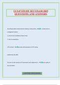 CCS-P STUDY SET EXAM 2025 QUESTIONS AND ANSWERS