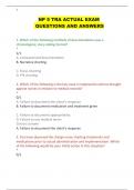 NP 5 TRA ACTUAL EXAM