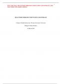 WGU C803 Task 1&comma;2&comma;3 and 4 Bundle with complete solutions&period;