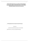 DO26 Quality Outcomes in a Culture of Value-Based Nursing Care AXM2&colon; ACHIEVING QUALITY OUTCOMES THROUGH Western Governors University