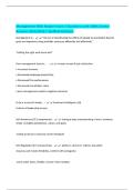 Management Skills Rutgers Exam 1 Questions with 100&percnt; Correct Answers 2025&sol;2026 &vert; Verified Solutions
