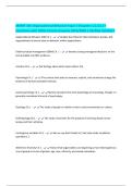 BUNDLE FOR MGMT 301 EXAMS ALL Questions with 100&percnt; Correct Answers &vert; COMPLETE Solutions