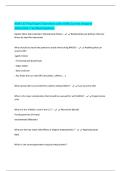 NUR 122 Final Exam&excl; Questions with 100&percnt; Correct Answers 2025&sol;2026 &vert; Verified Solutions