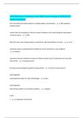 NUR 400 Exam 1 Questions with 100&percnt; Correct Answers 2025&sol;2026 &vert; Verified Solutions