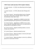 CDEO Study Guide Questions With Complete Solutions