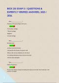 BIOS 255 EXAM 3 &sol; QUESTIONS & EXPERTLY VERIFIED ANSWERS&comma; 2025 &sol; 2026&period;      
