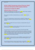 NR 607&sol; NR607 Chamberlain College Of Nursing -NR607  Final Exam 480 Questions With Complete Solutions  Chamberlain Prediagnostic NR607  NUR 607 &lpar;Mods 1&comma;2&comma;3&comma;4&comma;5&comma;6&comma;78 covered&rpar; 