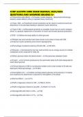 CCRP AACVPR CORE EXAM MANUAL 2025&sol;2026 QUESTIONS AND ANSWERS GRADED A&plus;