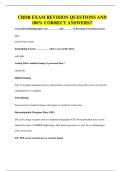 NCHSE  EXAM QUESTIONS AND 100&percnt; CORRECT ANSWERS