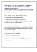 BSN366 EXIT HESI 2025 Actual exam &lpar;Testing Real Exam Questions&rpar;and verified Answers &lpar; 100&percnt; accurate&rpar; GET IT RIGHT&excl;&excl;
