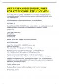 ART BASED ASSESSMENTS&comma; PREP FOR ATCBE COMPLETELY SOLVED&excl;&excl;