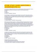 ATCBE STUDY GUIDE QUESTIONS & ANSWERS&lpar;RATED A&plus;&rpar;