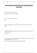 MN Boiler License Exam Questions and Answers Latest Update 2025&sol;2026