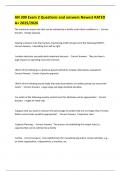 AN 300 Exam 2 Questions and answers Newest RATED A&plus; 2025&sol;2026 