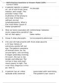 N675 Practice Questions & Answers Rated 100&percnt; Correct&excl;&excl;&excl;2025