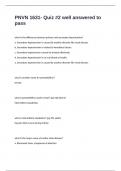 PNVN 1631- Quiz &num;2 well answered to pass