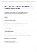 WGU &ndash; D073 Exam 2025 with 100&percnt; Correct Verified Answers
