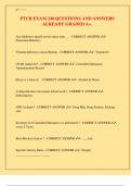 PTCB EXAM 240 QUESTIONS AND ANSWERS  ALREADY GRADED A&plus;