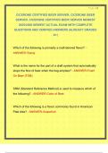 CICERONE CERTIFIED BEER SERVER&comma; CICERONE BEER SERVER&comma; CICERONE CERTIFIED BEER SERVER NEWEST 2025&sol;2026 NEWEST ACTUAL EXAM WITH COMPLETE QUESTIONS AND VERIFIED ANSWERS &vert;ALREADY GRADED A&plus;&vert;