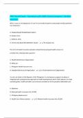 PNLE Board Exam &ndash; Questions with 100&percnt; Correct Answers &vert; Verified Solutions