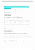 PNLE Board Exam&colon; MCN &ndash; Questions with 100&percnt; Correct Answers &vert; Verified Solutions