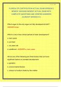 FLORIDA CPI CERTIFICATION ACTUAL EXAM VERSION 2 NEWEST 2025&sol;2026 NEWEST ACTUAL EXAM WITH COMPLETE QUESTIONS AND VERIFIED ANSWERS &vert;ALREADY GRADED A&plus;&vert; 