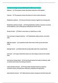 Test Bank for Biology Concepts EXAM Questions AND Correct Answers