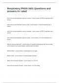 PNVN 1631 EXAM PACKAGE DEAL 