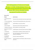 CISI&colon; UK Regulation & Professional Integrity  Modules 1-10 300&plus; Verified Multiple Choice and  Conceptual Actual Emended Exam Questions With  Reviewed 100&percnt; Correct Detailed Answers  Guaranteed Pass&excl;&excl;Current Update  Summary Table  Module  1&period; UK Financial Se