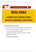 D664 Objective Assessment Exam &lpar;2025 &sol; 2026&rpar; Actual Questions and Revised Answers with Rationales&comma; &lpar;A&plus; Guarantee&rpar;