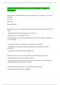 MEDCA PHLEBOTOMY EXAM &vert;&vert; WITH 100&percnt; CORRECT ANSWERS&period;