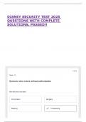 DISNEY SECURITY TEST 2025 QUESTIONS WITH COMPLETE SOLUTIONS&comma; PASSED&excl;&excl;