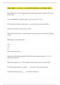 PHSC BRCC EXAM 1 &vert;&vert; ACKNOWLEDGED ANSWERS 100&percnt;&period;