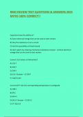 RMO REVIEW TEST QUESTIONS & ANSWERS 2025 RATED 100&percnt; CORRECT&excl;&excl;