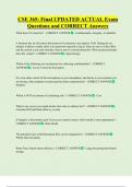 CSE 365&colon; Final UPDATED ACTUAL Exam  Questions and CORRECT Answers