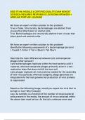 BIOD 171 M6&colon; MODULE 6 CERTIFIED QUALITY EXAM NEWEST  2025&sol;2026 REQUIRES RESPONDUS LOCKDOWN BROWSER &plus;  WEBCAM&vert; PORTAGE LEARNING
