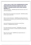  Indiana Notary Public 2025 COMPREHENSIVE EXAM QUESTIONS WITH DETAILED VERIFIED AND 100&percnt; CORRECT ANSWERS BRAND NEW EXAM ALREADY GRADED A&plus;&excl;&excl;