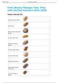 Publix Bakery Manager Exams PACKAGE DEAL&vert; BUNDLE contains the Latest exam&comma; practice test and updated study guide - Everything you need to pass Publix bakery is here&excl;&excl;