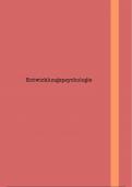Entwicklungspsychologie