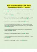 CSE 240 Midterm UPDATED  Exam  Questions and CORRECT Answers