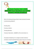 RD Exam Practice Test 1 &lpar;CDR&rpar;  2025&sol;2026 Exam Questions and Verified  Answers &vert; Already Graded A&plus;