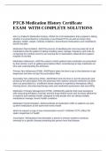 PTCB Medication