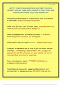 SEPTIC LICENSE EXAM VERSION 2 NEWEST 2025&sol;2026 NEWEST ACTUAL EXAM WITH COMPLETE QUESTIONS AND VERIFIED ANSWERS &vert;ALREADY GRADED A&plus;&vert; 