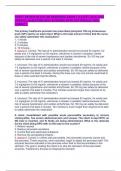 HURST REVIEW NCLEX-RN READINESS EXAM 1 &lpar;LATEST 2025&sol;2026 UPDATE&rpar; QUESTIONS AND ANSWERS WITH RATIONALES 100&percnt; CORRECT&period;