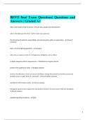 BEFO final Exam Questions&vert; Questions and  Answers &vert; Graded A&plus; 