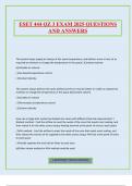 ESET 444 QZ 3 EXAM 2025 QUESTIONS AND ANSWERS