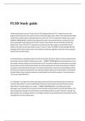 FLSD Study guide